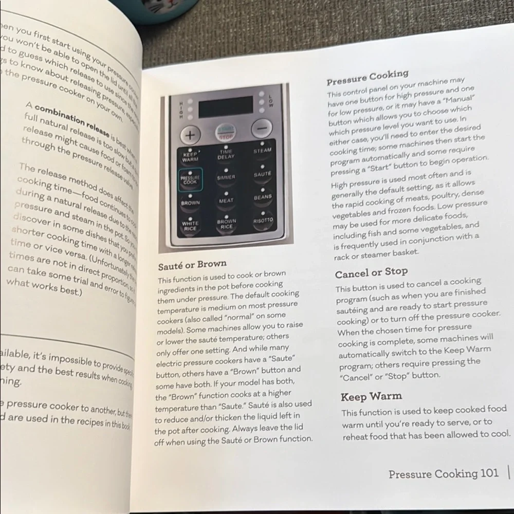 Cook Instant! Recipe Book. Never Used. For your ELECTRIC PRESSURE COOKER!